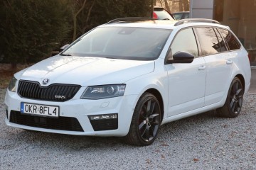 Octavia RS, Czujniki, XENON, Tempomat, Fotel Skóra. NAVI, Panorama.